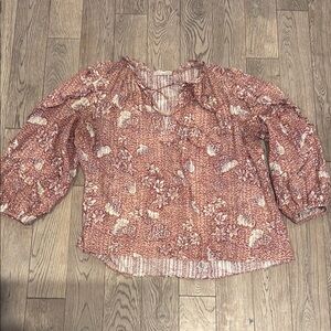 Ulla Johnson EUC Floral Print Women's Top